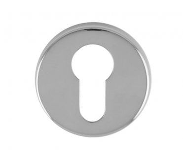 Manital RE001 Concealed Rose Euro Profile Escutcheon - Polished Chrome