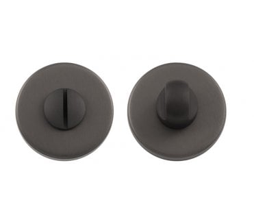 Manital RE004 Concealed Rose Bathroom Turn & Release Set - Anthracite