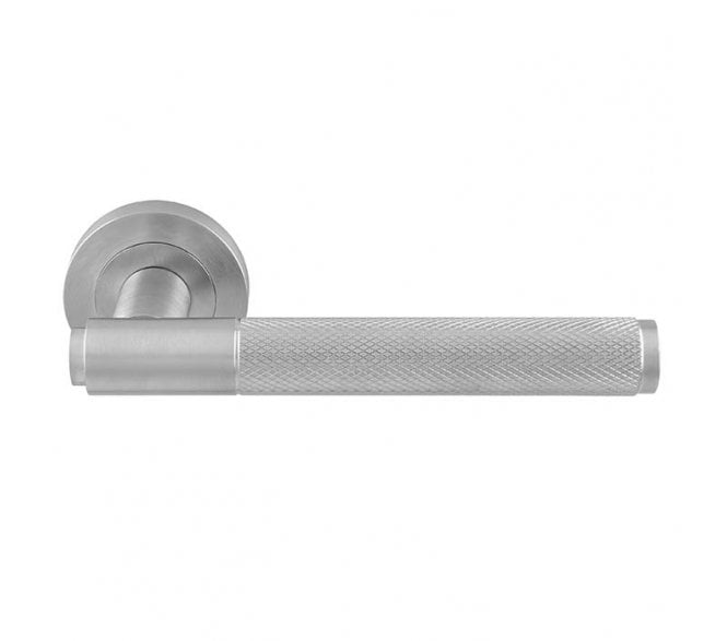 Manital SX5 Syntax Lever On Round Rose - Satin Chrome