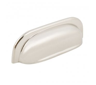 Mayberry Drawer Cup Pull - Polished Nickel