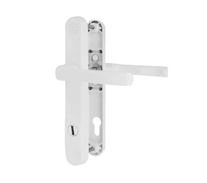 Mila Pro Secure PAS24 2-Star Multipoint Lock Handles 240mm - Polished Chrome