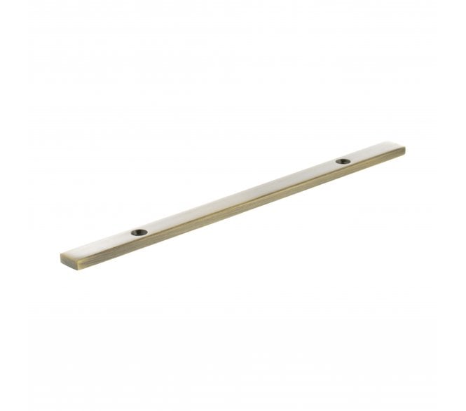 Millhouse Brass MHCBN Narrow Backplates To Suit Millhouse Cabinet Pull Handles - Antique Brass