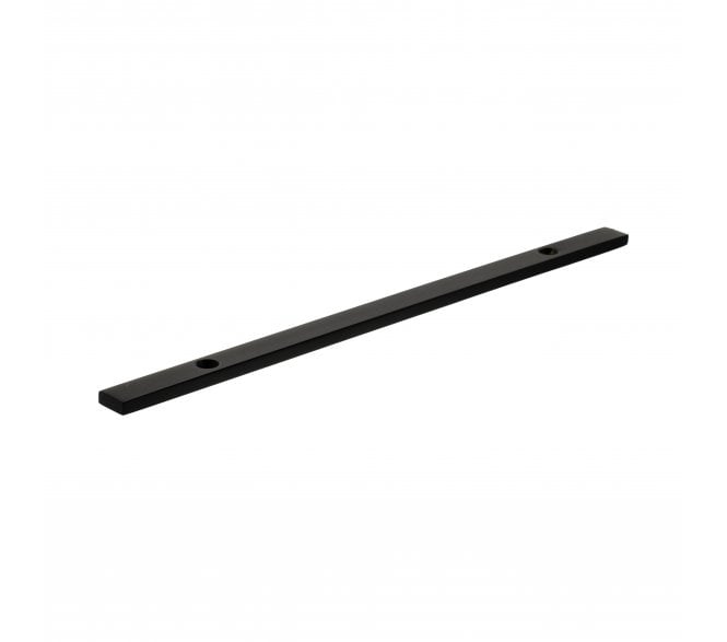 Millhouse Brass MHCBN Narrow Backplates To Suit Millhouse Cabinet Pull Handles - Matt Black