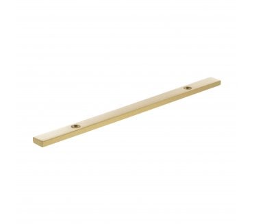 Millhouse Brass MHCBN Narrow Backplates To Suit Millhouse Cabinet Pull Handles - Satin Brass