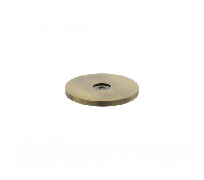 Millhouse Brass MHCBR49AB Round Roses To Suit Millhouse Cabinet Knobs - Antique Brass