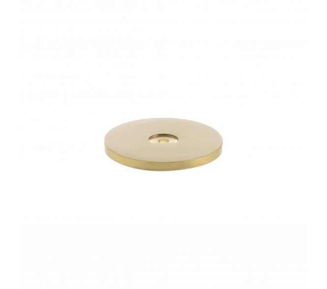 Millhouse Brass MHCBR49SB Round Roses To Suit Millhouse Cabinet Knobs - Satin Brass