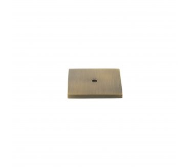 Millhouse Brass MHCBS50AB Square Roses To Suit Millhouse Cabinet Knobs - Antique Brass