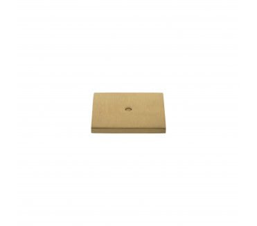 Millhouse Brass MHCBS50SB Square Roses To Suit Millhouse Cabinet Knobs - Satin Brass