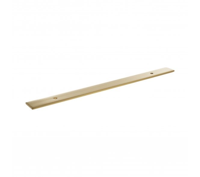 Millhouse Brass MHCBW Wide Backplates To Suit Millhouse Cabinet Pull Handles - Satin Brass