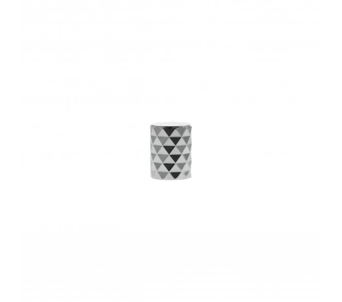 Millhouse Brass MHCD1420PC Chrysler Diamond Cut Cylinder Cabinet Knob - 20mm - Polished Chrome