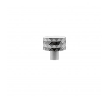 Millhouse Brass MHCD1530PC Chrysler Diamond Cut Cabinet Knob - 32mm - Polished Chrome