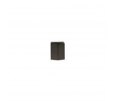 Millhouse Brass MHCH1420UDB Pennington Hexagonal Cylinder Cabinet Knob - 20mm - Urban Dark Bronze