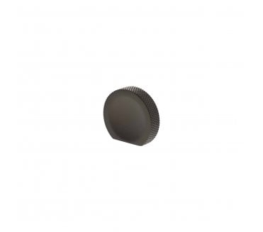 Millhouse Brass MHCK1338UDB Eiffel Knurled Button Cabinet Knob - 44mm - Urban Dark Bronze