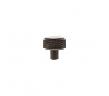 Millhouse Brass MHCK1532UDB Eiffel Knurled Round Cabinet Knob - 32mm - Urban Dark Bronze