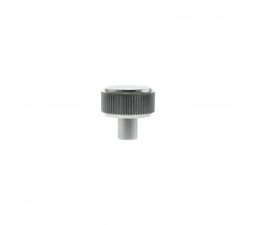 Millhouse Brass MHCL1532PC Battersea Linear Round Cabinet Knob - 32mm - Polished Chrome