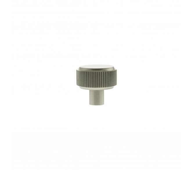 Millhouse Brass MHCL1532SN Battersea Linear Round Cabinet Knob - 32mm - Satin Nickel