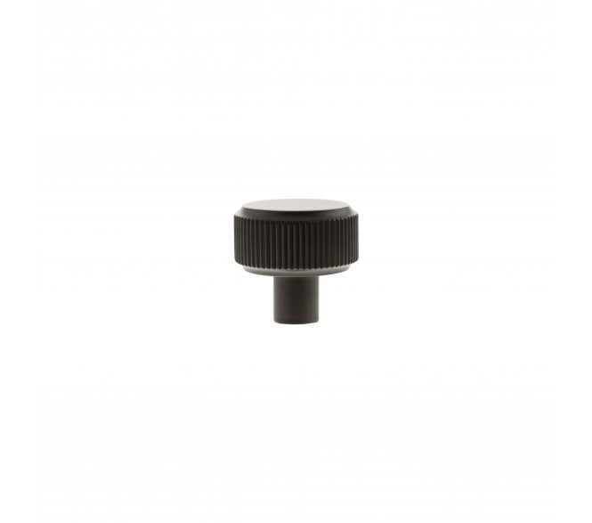 Millhouse Brass MHCL1532UDB Battersea Linear Round Cabinet Knob - 32mm - Urban Dark Bronze