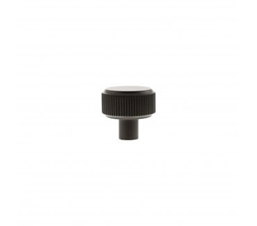 Millhouse Brass MHCL1532UDB Battersea Linear Round Cabinet Knob - 32mm - Urban Dark Bronze