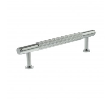 Millhouse Brass MHCL17 Battersea Linear T-Bar Cabinet Pull Handles - Polished Chrome