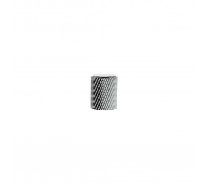 Millhouse Brass MHCS1420PC Paddington Spiral Cylinder Cabinet Knob - 20mm - Polished Chrome