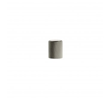 Millhouse Brass MHCS1420SN Paddington Spiral Cylinder Cabinet Knob - 20mm - Satin Nickel