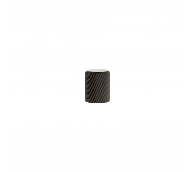 Millhouse Brass MHCS1420UDB Paddington Spiral Cylinder Cabinet Knob - 20mm - Urban Dark Bronze