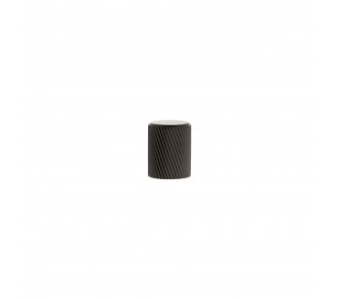 Millhouse Brass MHCS1420UDB Paddington Spiral Cylinder Cabinet Knob - 20mm - Urban Dark Bronze