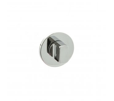 Millhouse Brass WC Turn and Release on 5mm Slimline Round Rose - Polished Chrome