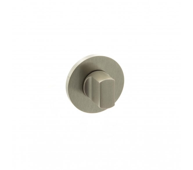 Millhouse Brass WC Turn and Release on 5mm Slimline Round Rose - Satin Nickel