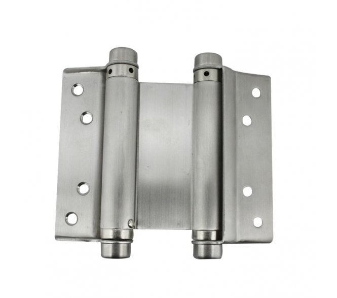 Newstar Double Action Spring Hinges 203mm (Singles) - Satin Stainless Steel