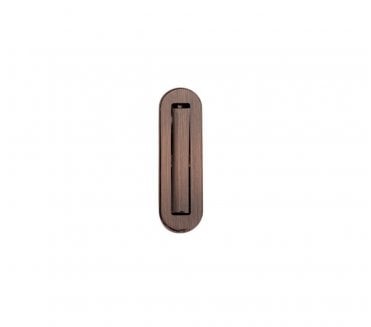 Newstar KP3008A Push-Out Pocket Door Edge Pull - Dark Bronze Effect