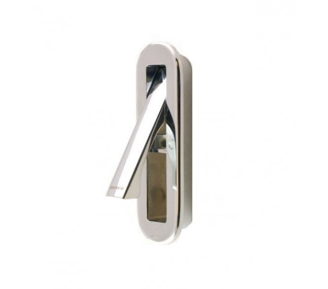 Newstar KP3008A Push-Out Pocket Door Edge Pull - Polished Chrome