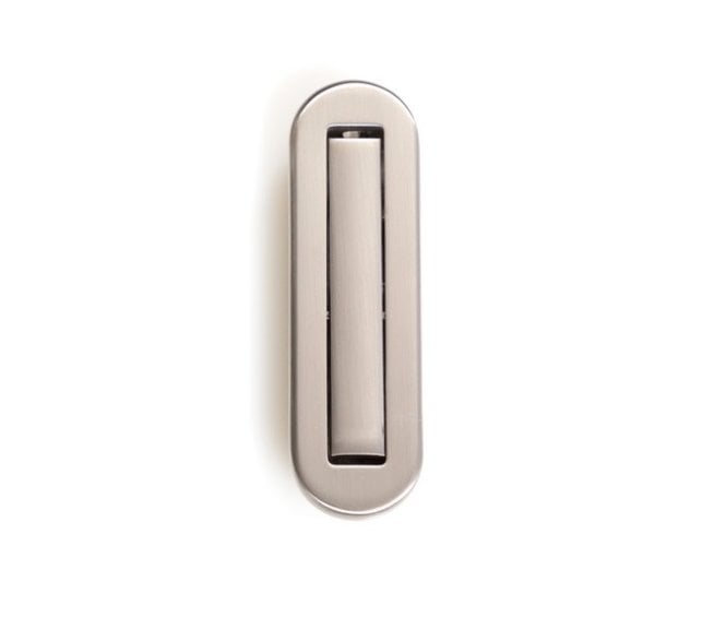 Newstar KP3008A Push-Out Pocket Door Edge Pull - Satin Chrome