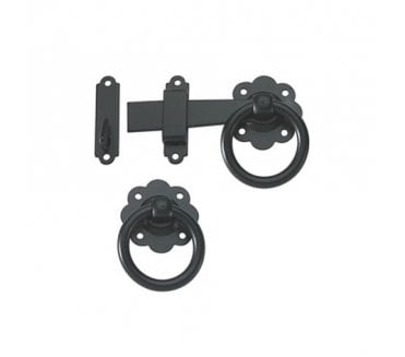 No.1136 Black Japp Gate Ring Latch