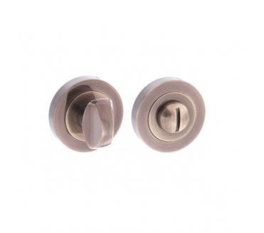 Old English Bathroom Turn & Release Set - Antique Brass