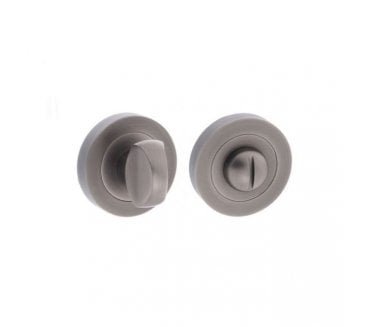 Old English Bathroom Turn & Release Set - Matt Gun Metal