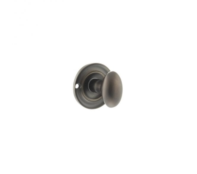 Old English Oval WC Turn & Release - Urban Dark Bronze