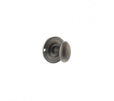 Old English Oval WC Turn & Release - Urban Dark Bronze