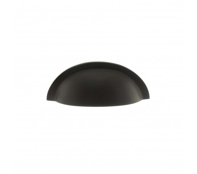 Old English Winchester Solid Brass Cup Pull - Urban Dark Bronze