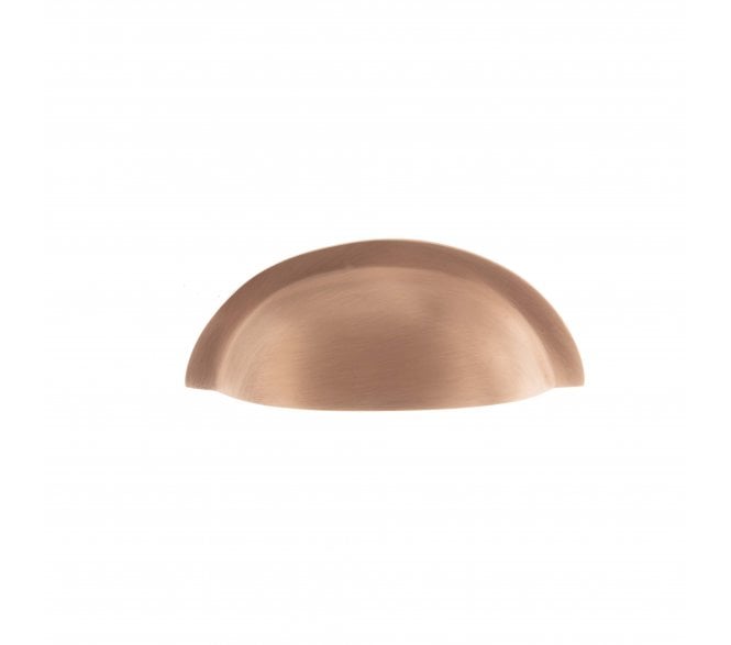 Old English Winchester Solid Brass Cup Pull - Urban Satin Copper