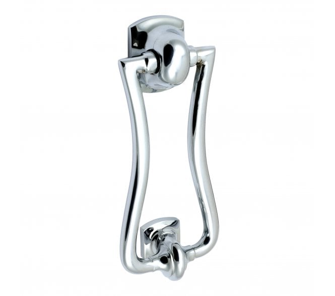 Prima BC2033 Slim Diplomat Door Knocker - Polished Chrome