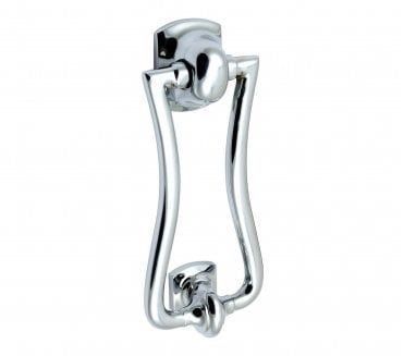 Prima BC2033 Slim Diplomat Door Knocker - Polished Chrome