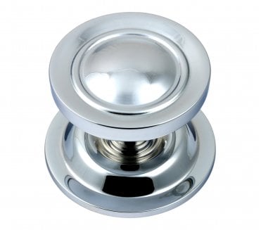 Prima BC669 Victorian Large Centre Door Knob - Polished Chrome