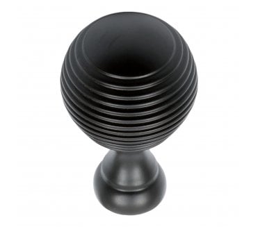 Prima Beehive Cabinet Knobs - Matt Black