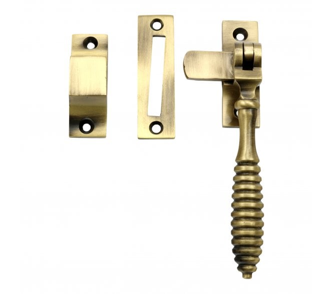 Prima Beehive Casement Window Fastener - Antique Brass