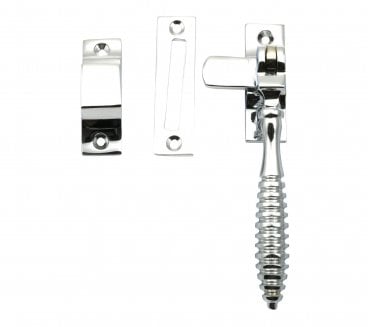 Prima Beehive Casement Window Fastener - Polished Chrome