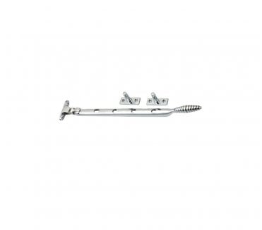 Prima Beehive Casement Window Stays - Polished Chrome