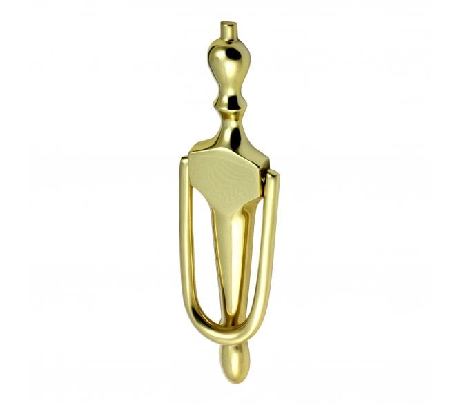 Prima Belgravia Knocker - 190mm x 53mm - Polished Brass