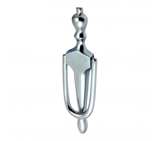 Prima Belgravia Knocker - 190mm x 53mm - Satin Chrome