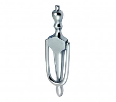 Prima Belgravia Knocker - 190mm x 53mm - Satin Chrome